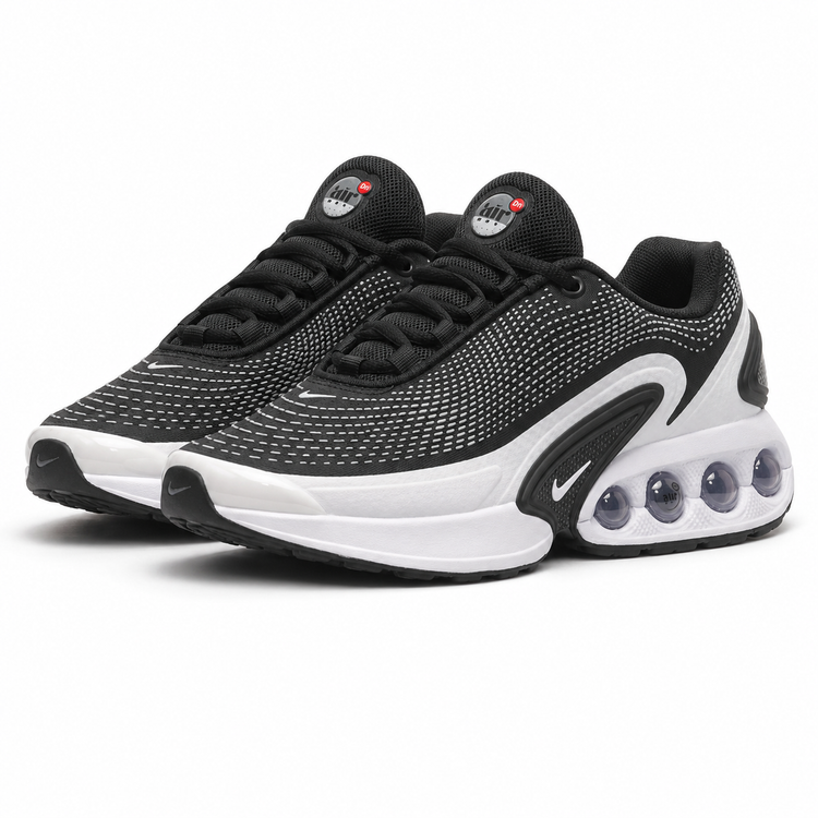 کتونی نایک Air Max DN زنانه مشکی سفید مستر