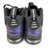 کتونی ساقدار نایک بنفش مشکی با لوگوی هولوگرامی